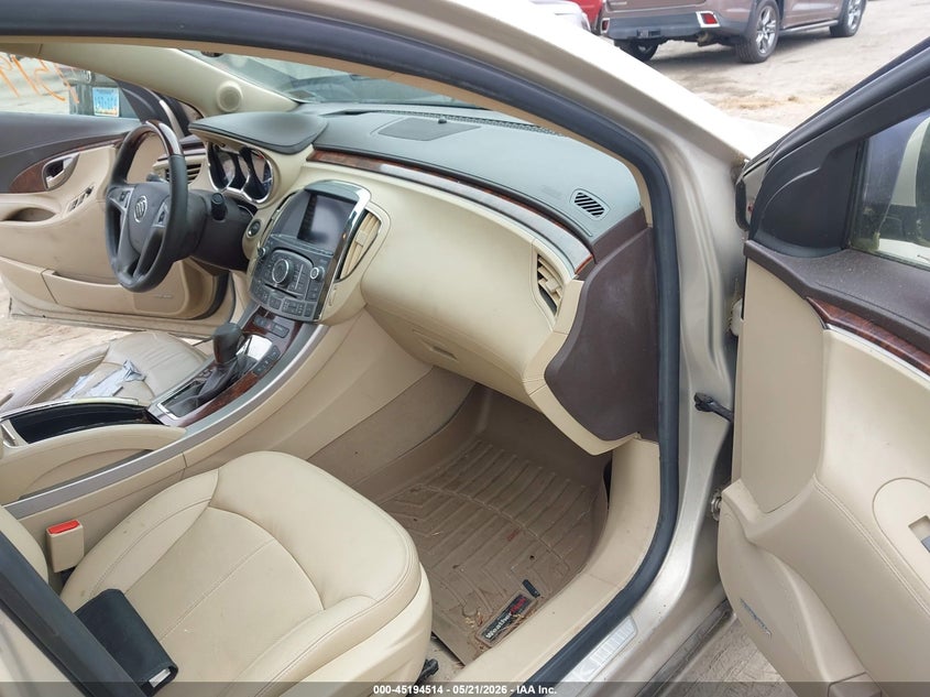 2010 Buick Lacrosse 3.6 Lacrosse Cxs gold Lot 111045194514 Vin 1G4GE5GVXAF310651