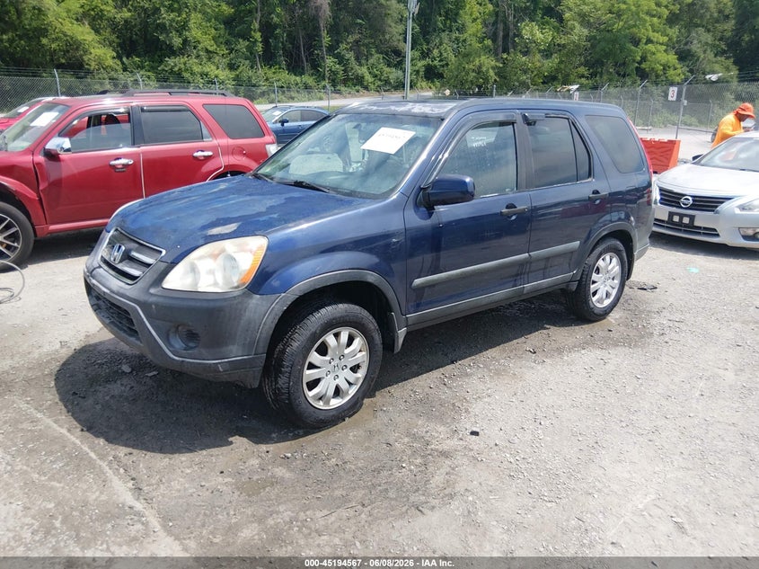 2006 Honda Cr-V Ex SHSRD78816U422960 photo 1