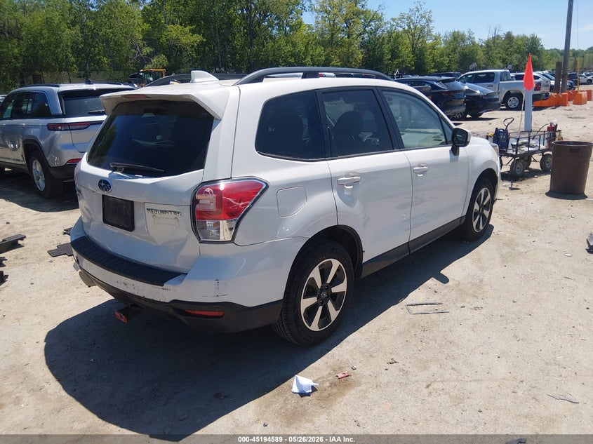 2018 SUBARU FORESTER auction photo 4