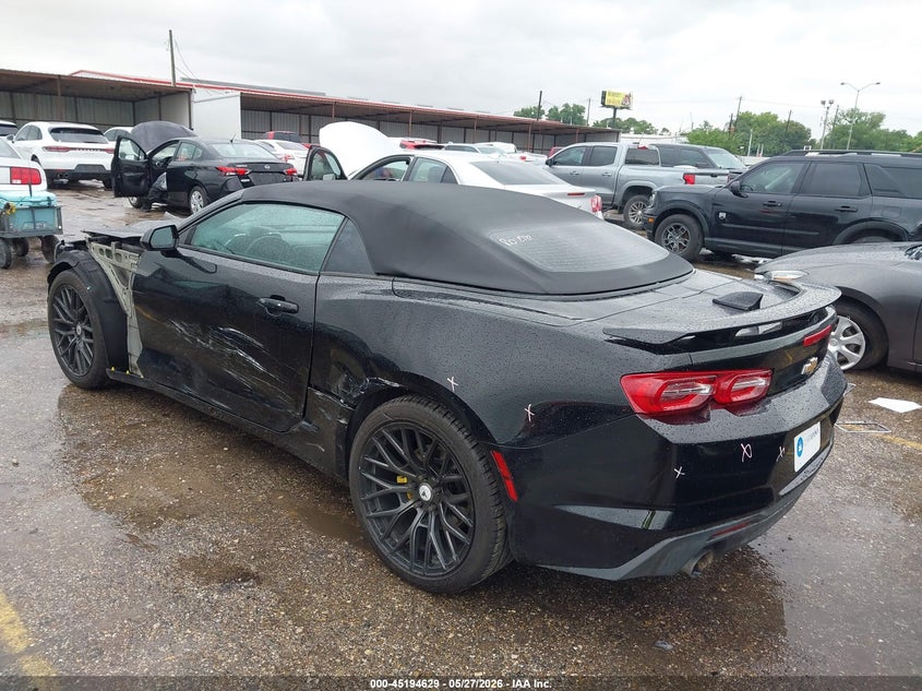 Vin: 1g1fb3dx5k0126833, lot: 45692357, chevrolet camaro 1lt 20193