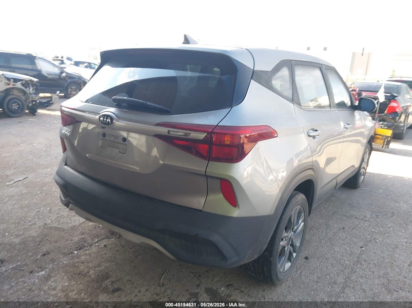 2021 KIA SELTOS auction photo 4