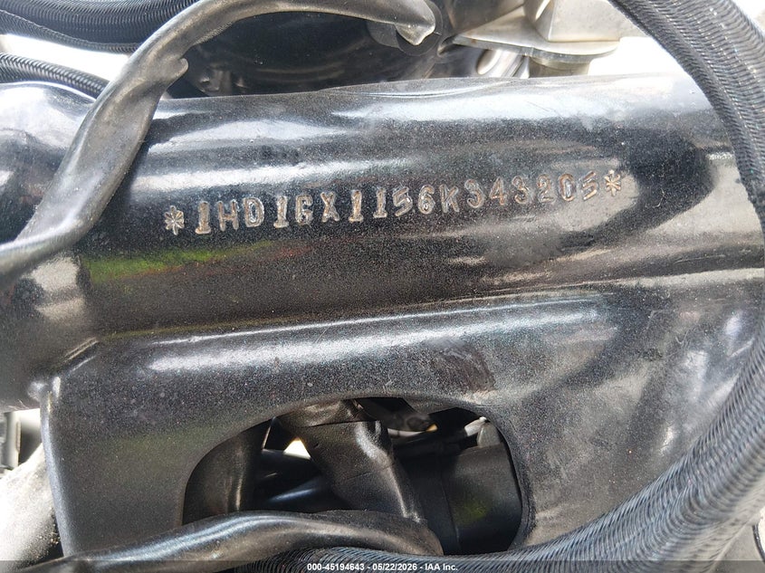 2006 Harley-Davidson Fxdbi VIN: 1HD1GX1156K343205 Lot: 45194643