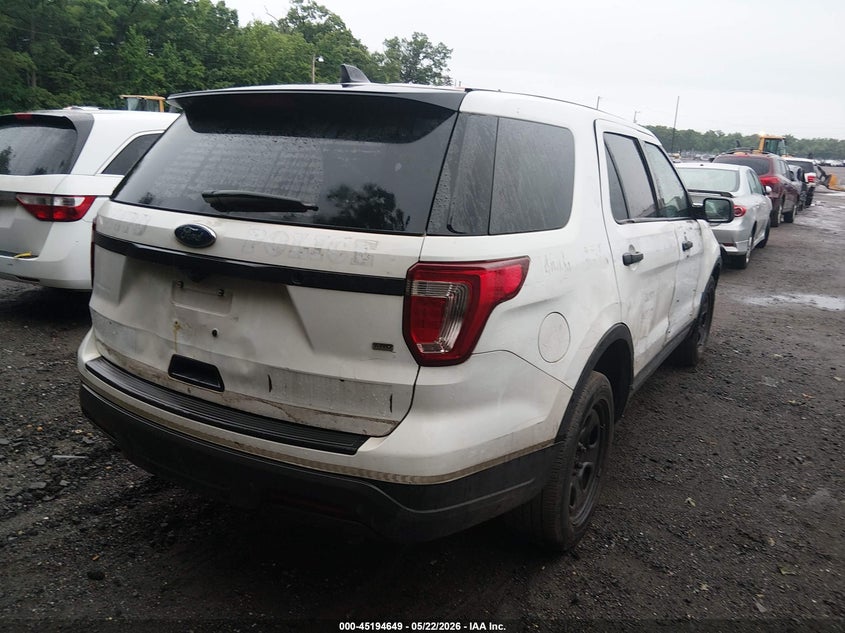 Vin: 1fm5k8ar5kga29690, lot: 45692377, ford police interceptor utility 20194