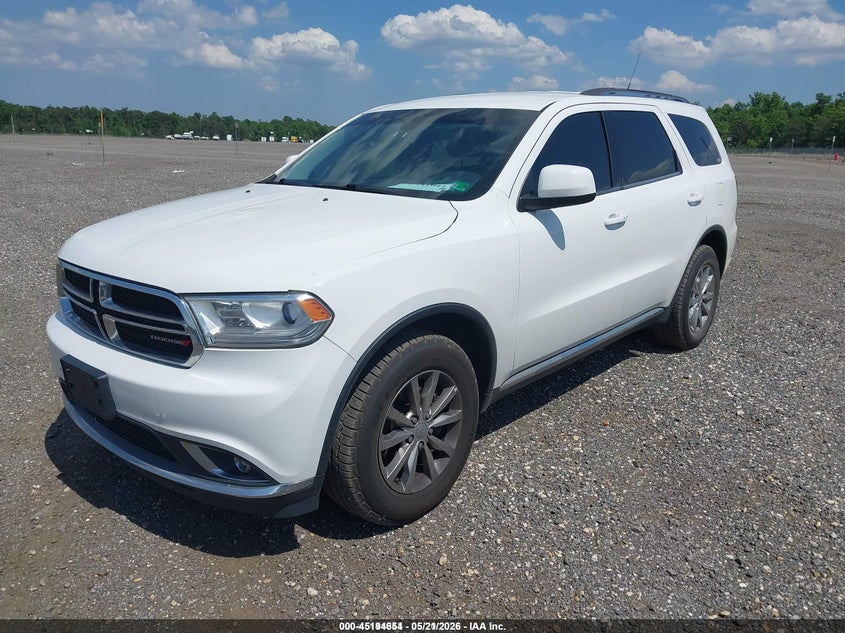 Vin: 1c4rdjag6hc857530, lot: 45692382, dodge durango sxt awd 20172