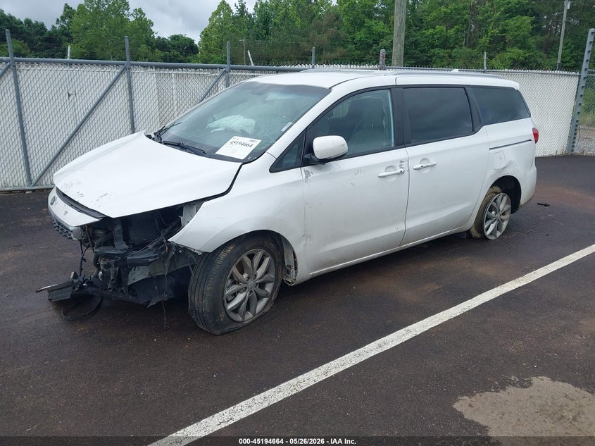 Vin: kndmb5c16m6661399, lot: 45692392, kia sedona ex 20212