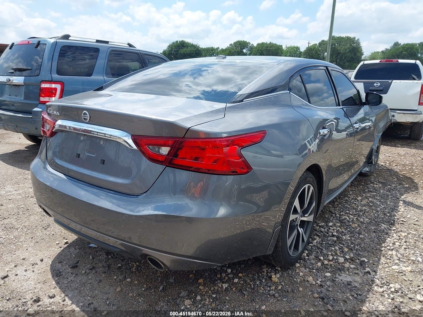 Vin: 1n4aa6ap5gc413952, lot: 45692398, nissan maxima 3.5 s 20164