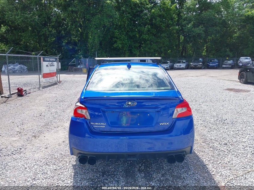2019 Subaru Wrx VIN: JF1VA1A60K9825732 Lot: 45194705