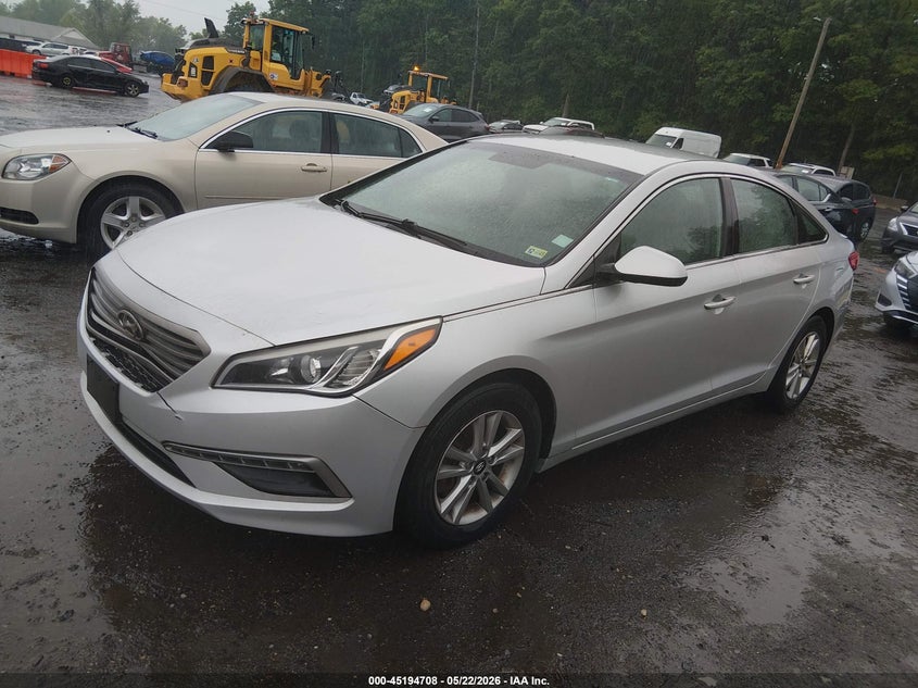 5NPE24AF1FH076638 2015 Hyundai Sonata Se photo 1