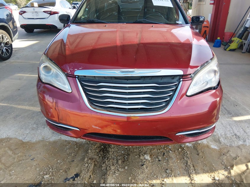 1C3CCBCB0CN123399 2012 Chrysler 200 2.4 Limited red