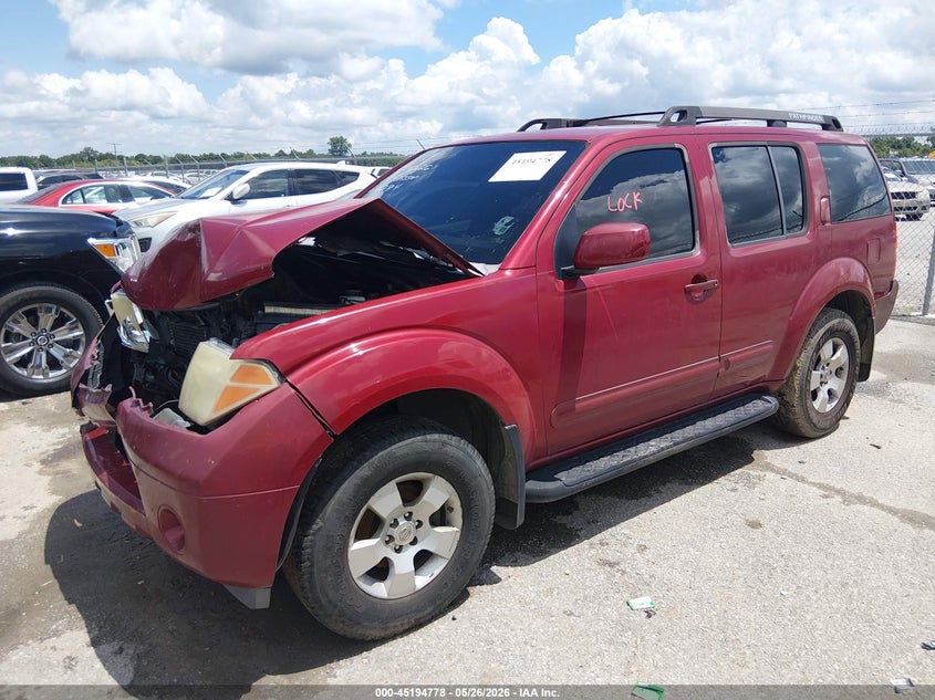 2007 NISSAN PATHFINDER auction photo 2