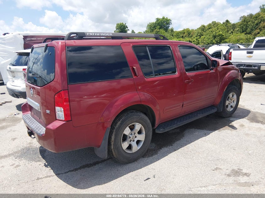 2007 NISSAN PATHFINDER auction photo 4