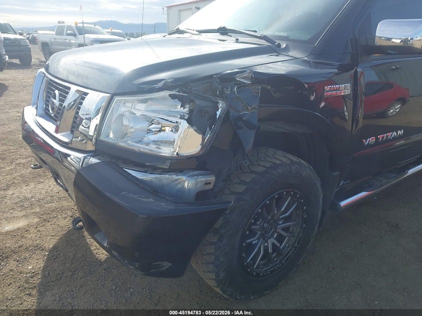 2012 Nissan Titan Sl VIN: 1N6AA0EC3CN300043 Lot: 45194783