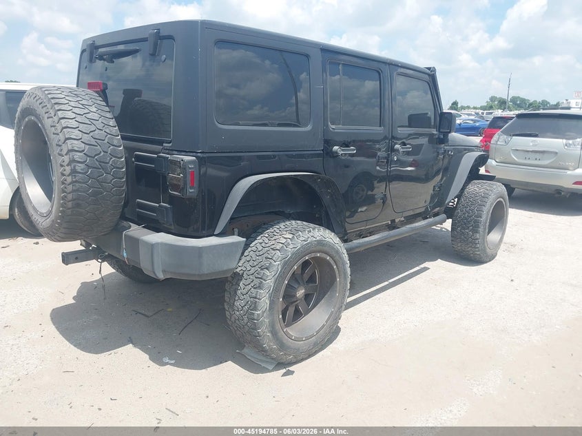 Vin: 1c4bjwdg2gl344129, lot: 45692513, jeep wrangler unlimited sport 20164