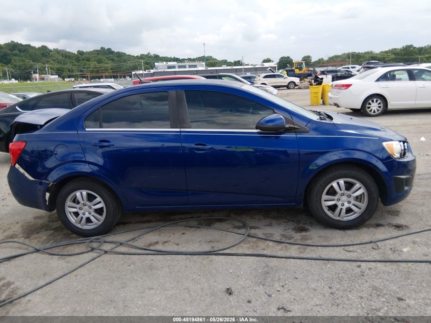 2013 Chevrolet Sonic Lt Auto VIN: 1G1JC5SB1D4100767 Lot: 45194861