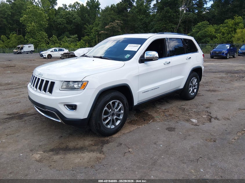 Vin: 1c4rjebgxgc352247, lot: 45692617, jeep grand cherokee limited 20162