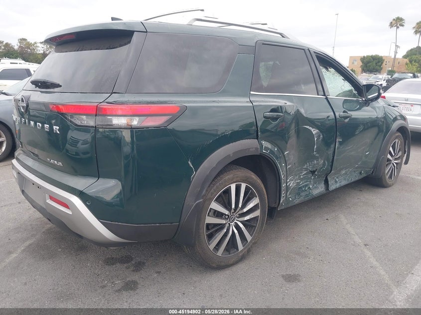 Vin: 5n1dr3dh4pc259460, lot: 45692630, nissan pathfinder platinum fwd 20234