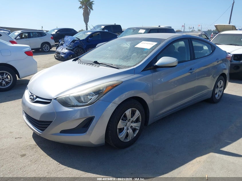 2016 Hyundai Elantra Se 5NPDH4AE2GH738617 photo 1