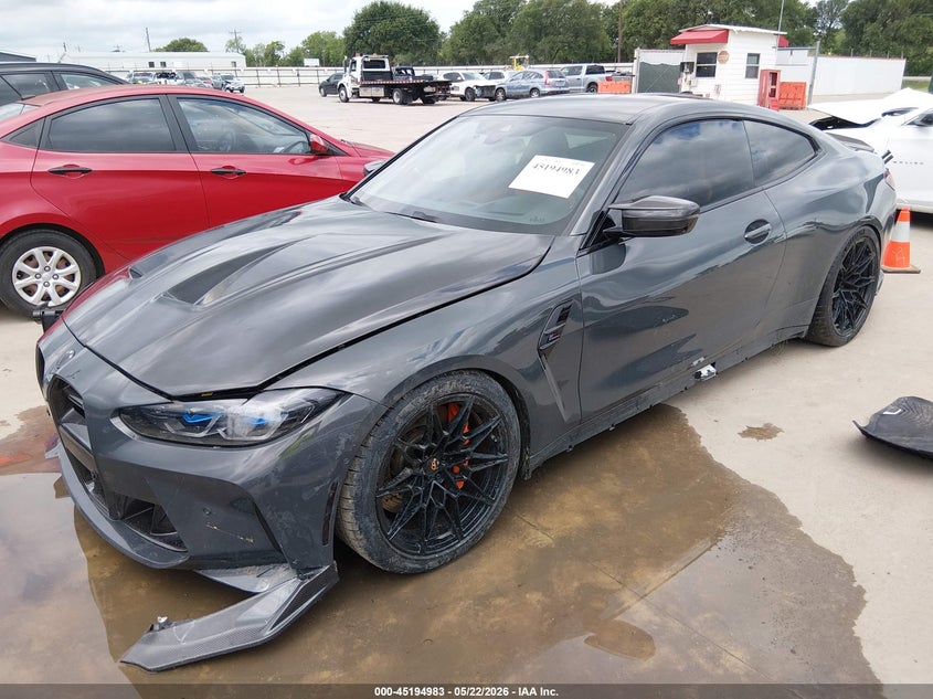Vin: wbs33az09mcg62236, lot: 45692711, bmw m4 competition 20212