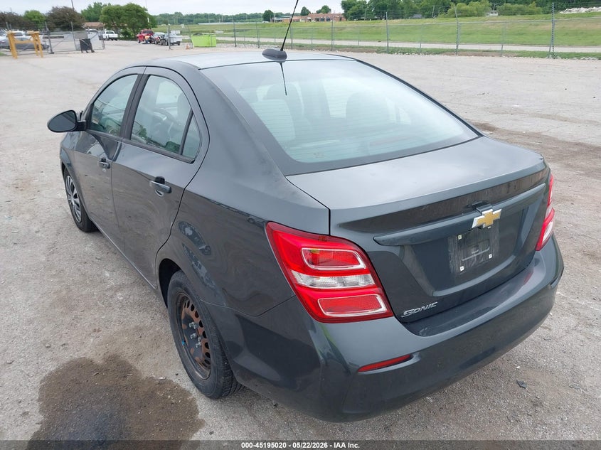 Vin: 1g1jb5sh8h4157044, lot: 45692748, chevrolet sonic ls auto 20173