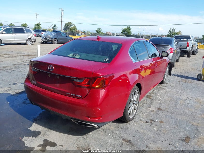 2014 LEXUS GS 350 auction photo 4