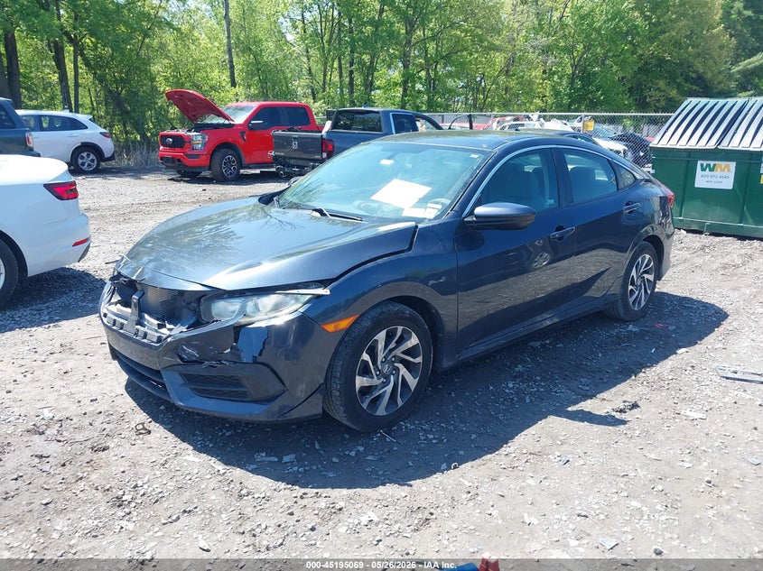 2018 Honda Civic Ex 19XFC2F73JE019510 photo 1