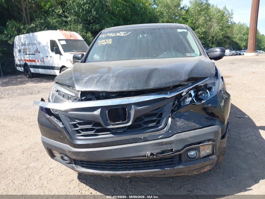2019 Honda Ridgeline Rtl-T VIN: 5FPYK3F69KB001590 Lot: 45195080