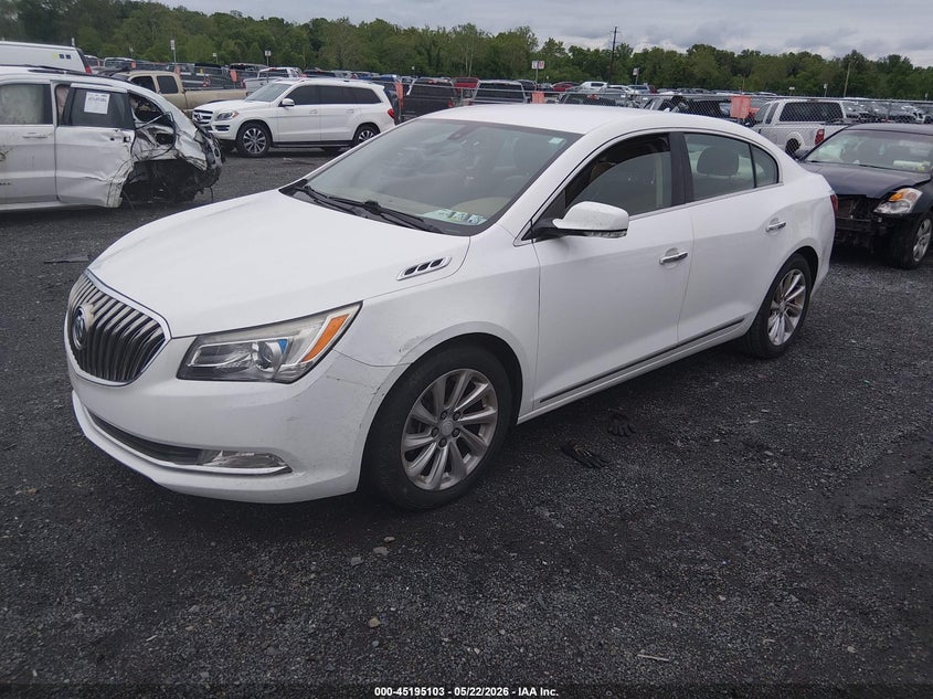 Vin: 1g4gb5g39ef245661, lot: 45692831, buick lacrosse leather group 20142