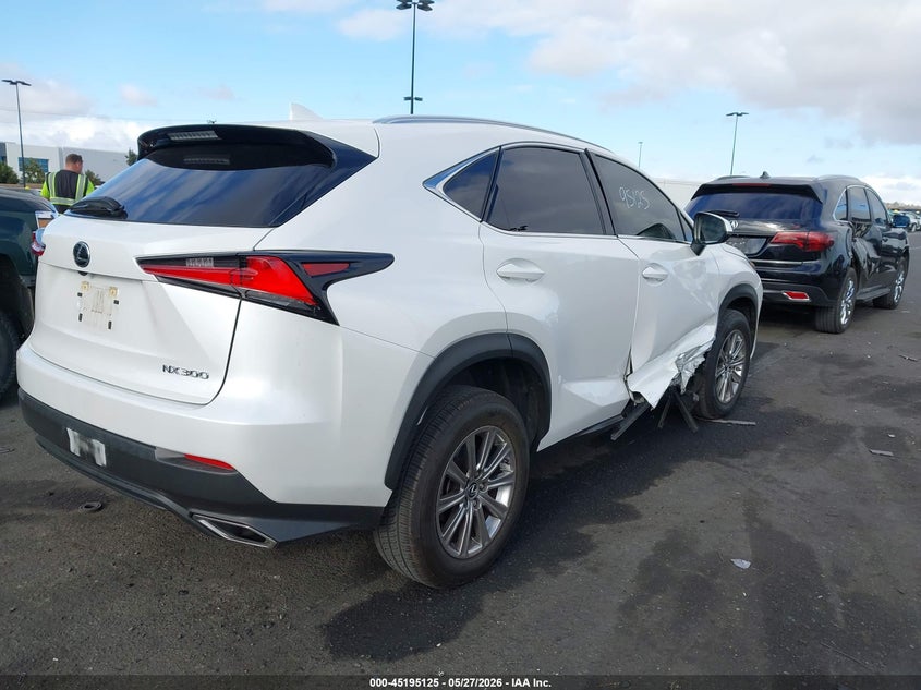 Vin: jtjdarbzxm5027713, lot: 45692853, lexus nx 300 20214