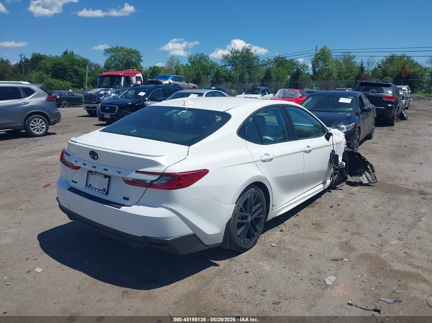 2025 TOYOTA CAMRY auction photo 4
