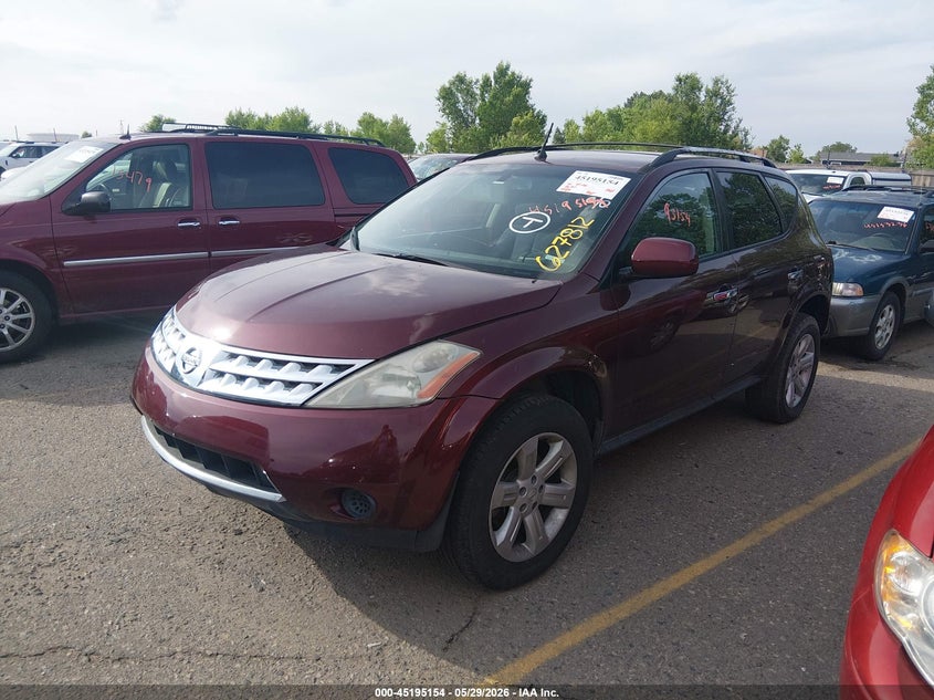 2007 Nissan Murano S JN8AZ08W77W627812 photo 1