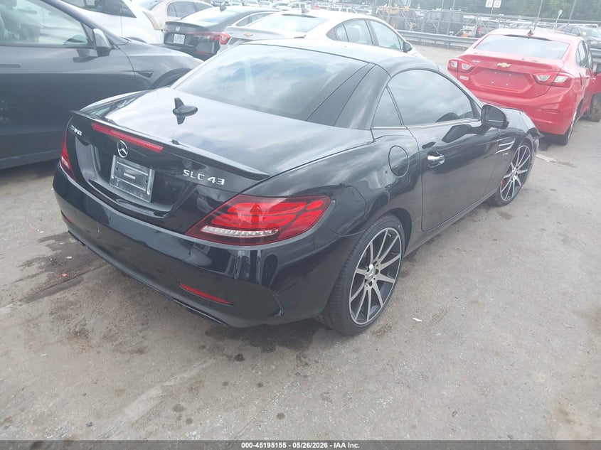 Vin: wddpk6ga9hf129847, lot: 45692883, mercedes-benz amg slc 43 20174