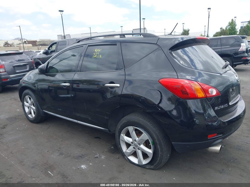 2009 Nissan Murano S VIN: JN8AZ18W89W200924 Lot: 45195180