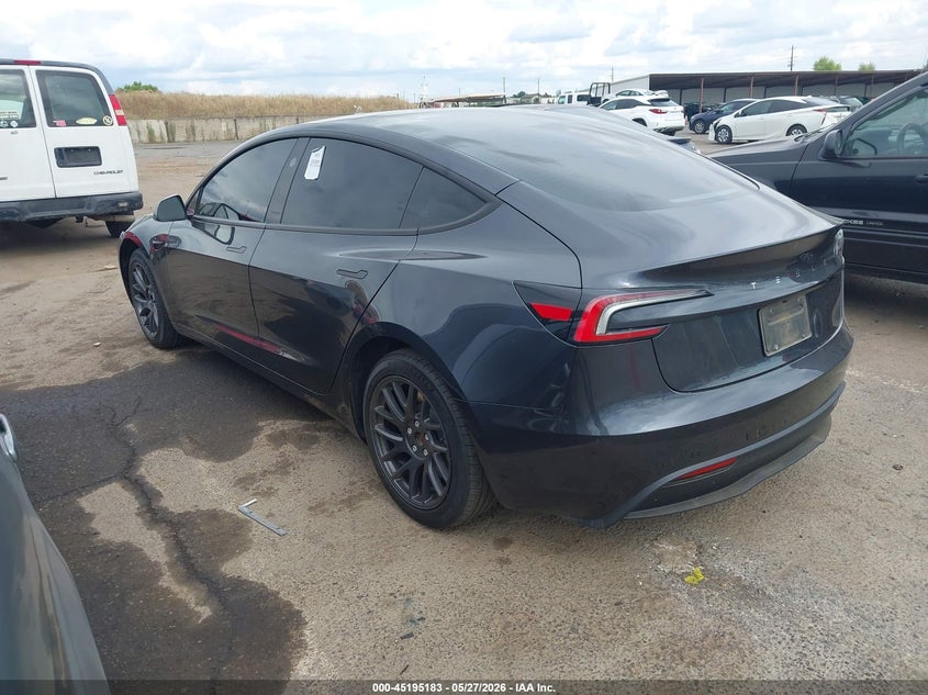 Vin: 5yj3e1ea3sf002917, lot: 45692911, tesla model 3 20253