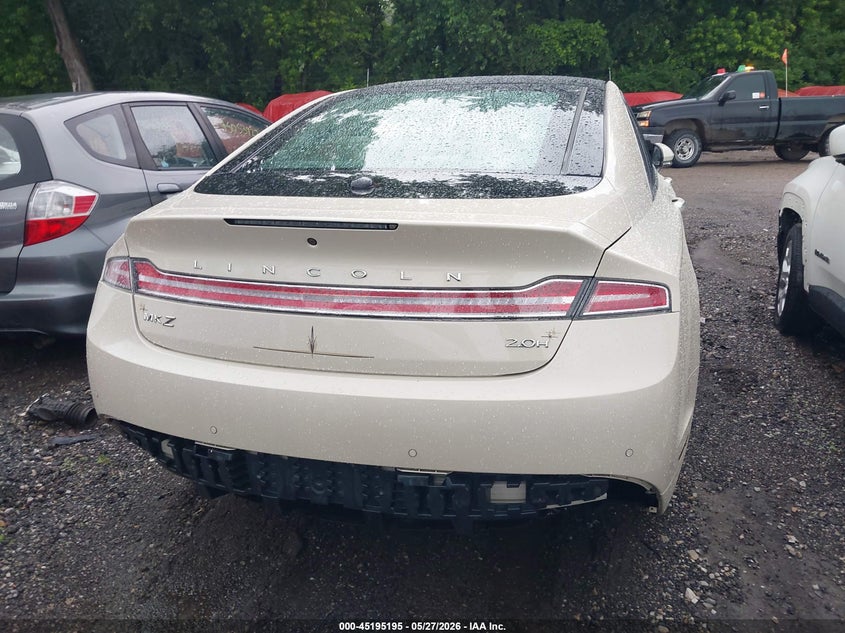2016 Lincoln Mkz Hybrid VIN: 3LN6L2LUXGR623529 Lot: 45195195