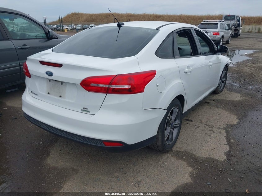 Vin: 1fadp3fe6jl244906, lot: 45692966, ford focus se 20184
