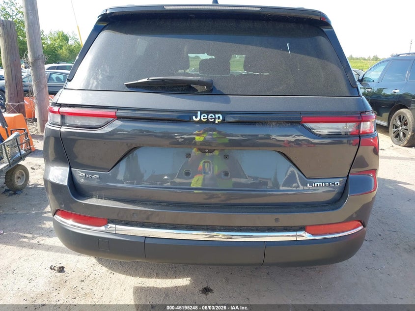 VIN 1C4RJHBG4N8502094 2022 JEEP GRAND CHEROKEE LIMITED 4X4