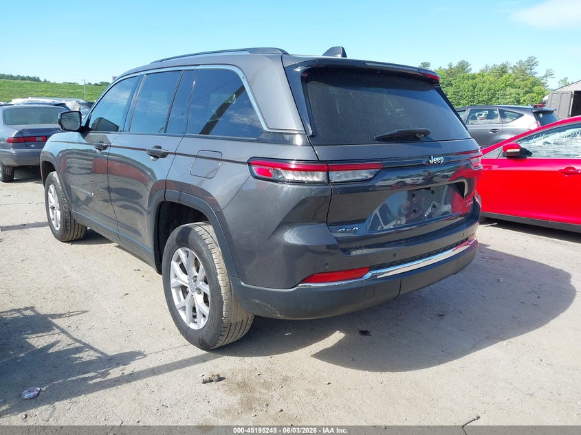 Vin: 1c4rjhbg4n8502094, lot: 45692976, jeep grand cherokee limited 4x4 20223