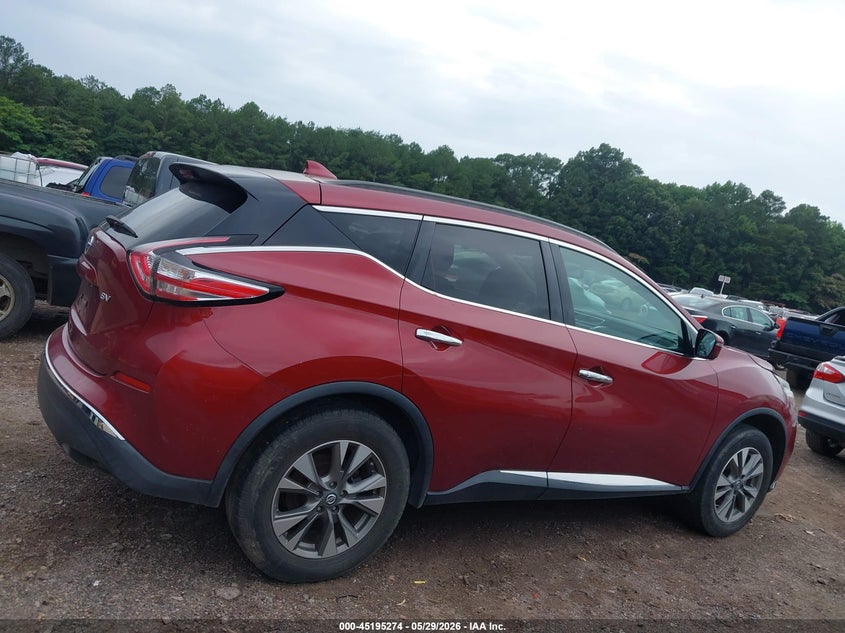 2018 Nissan Murano Sv VIN: 5N1AZ2MG3JN137043 Lot: 45195274