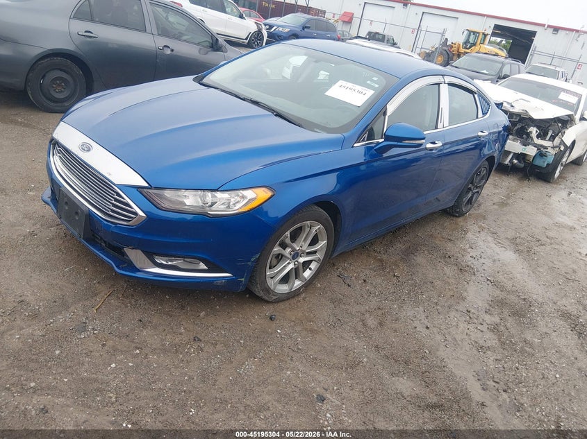 2017 FORD FUSION auction photo 2