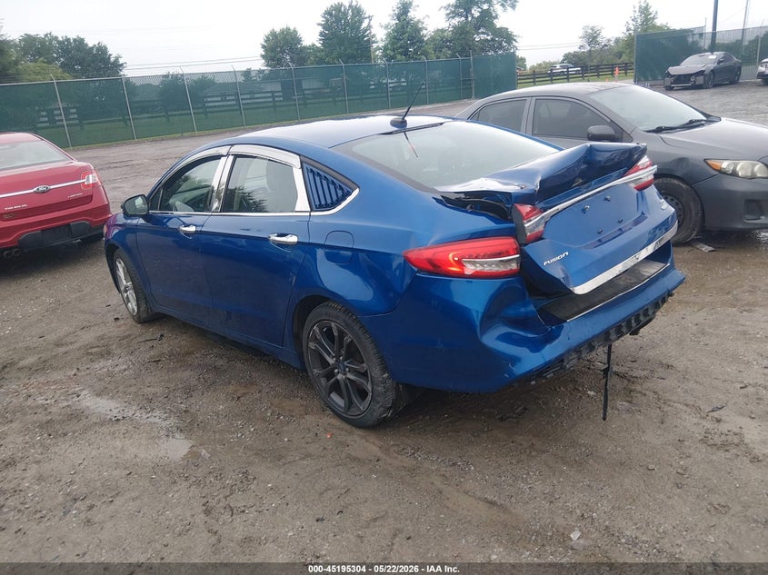 2017 FORD FUSION auction photo 3