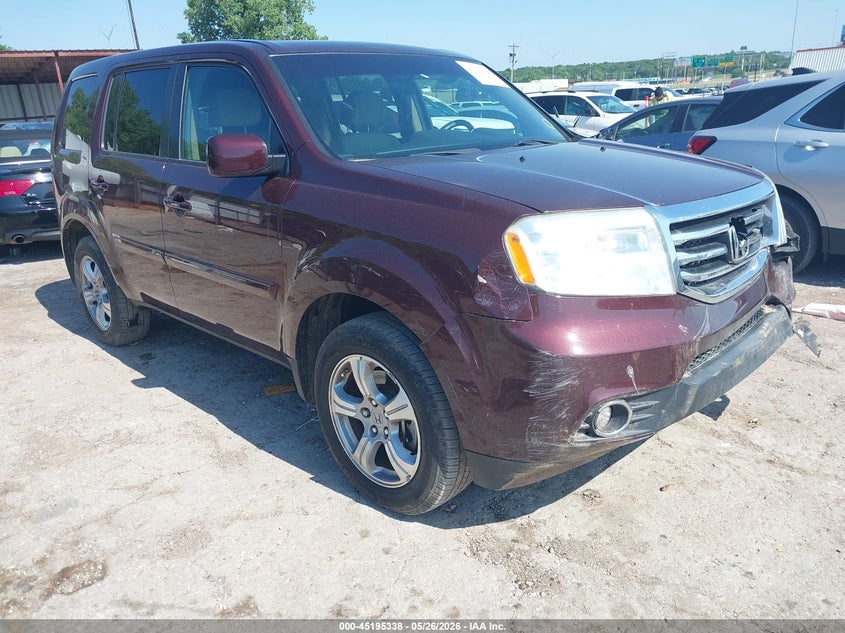 Vin: 5fnyf3h42db018839, lot: 45693066, honda pilot ex 2013 img_1