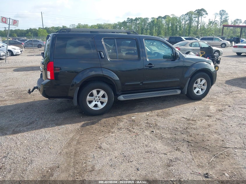 Vin: 5n1ar1nn4cc608767, lot: 45693084, nissan pathfinder sv 20124