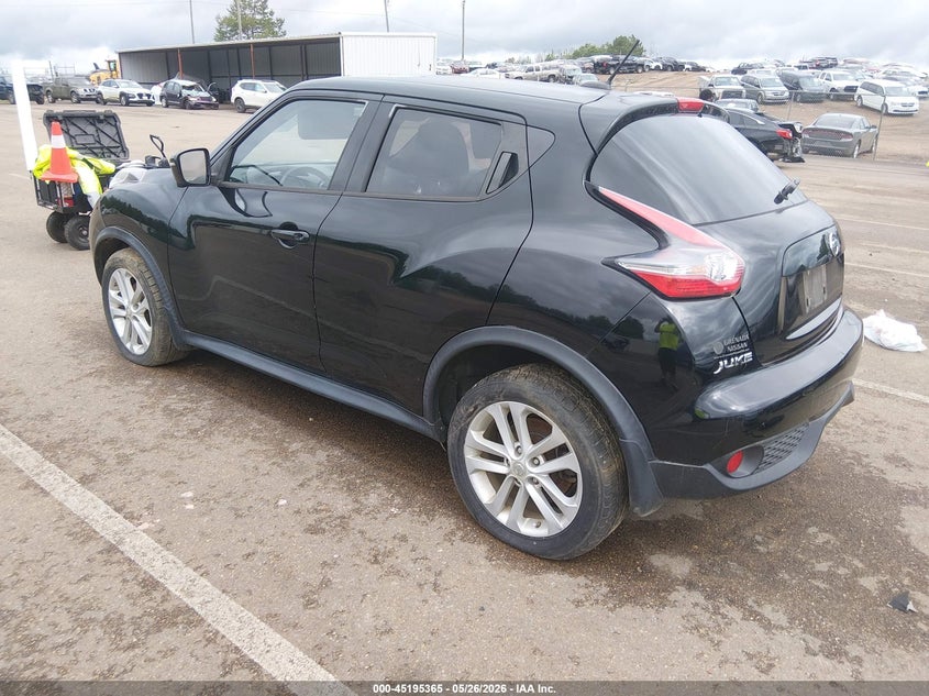 Vin: jn8af5mr3ft507396, lot: 45693093, nissan juke sl 20153