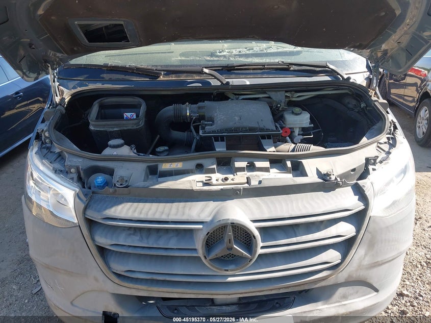 2019 Mercedes-Benz Sprinter 2500 Standard Roof V6 VIN: WD4PF0CD3KP044537 Lot: 45195370