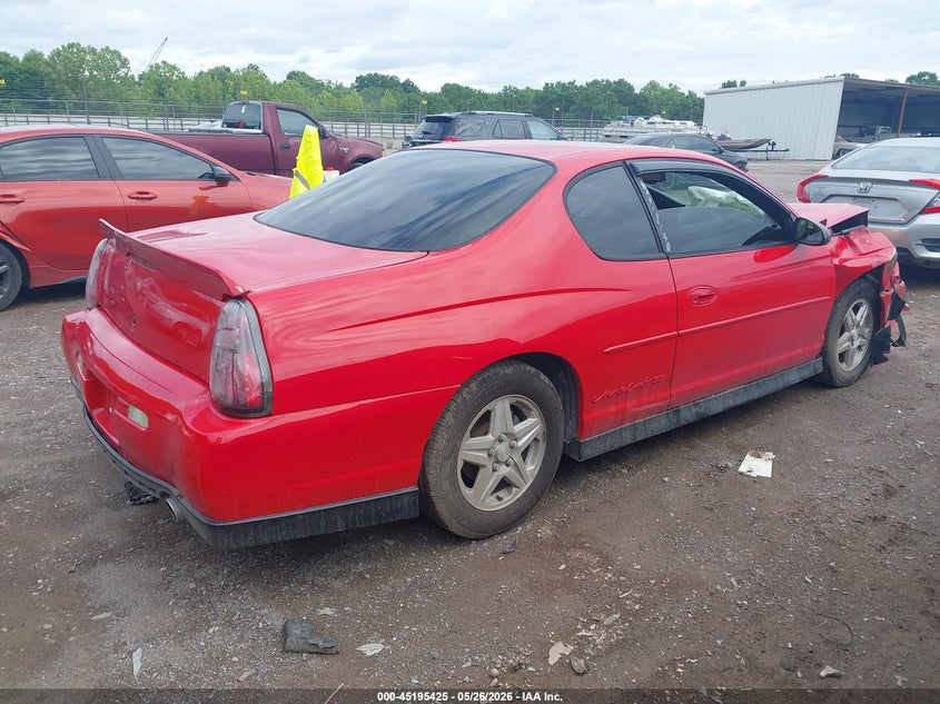2002 Chevrolet Monte Carlo Ss VIN: 2G1WX15K629170385 Lot: 45195425
