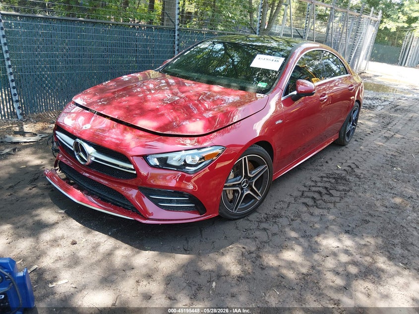 Vin: w1k5j5bb0nn270697, lot: 45693176, mercedes-benz amg cla 35 4matic 20222
