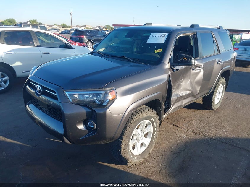 Vin: jtemu5jr1p6156468, lot: 45693222, toyota 4runner sr5 20232