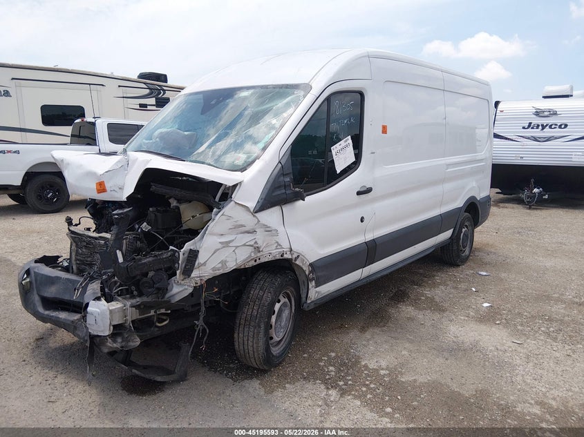 Vin: 1ftyr2cm7jka72497, lot: 45693321, ford transit-250 20182