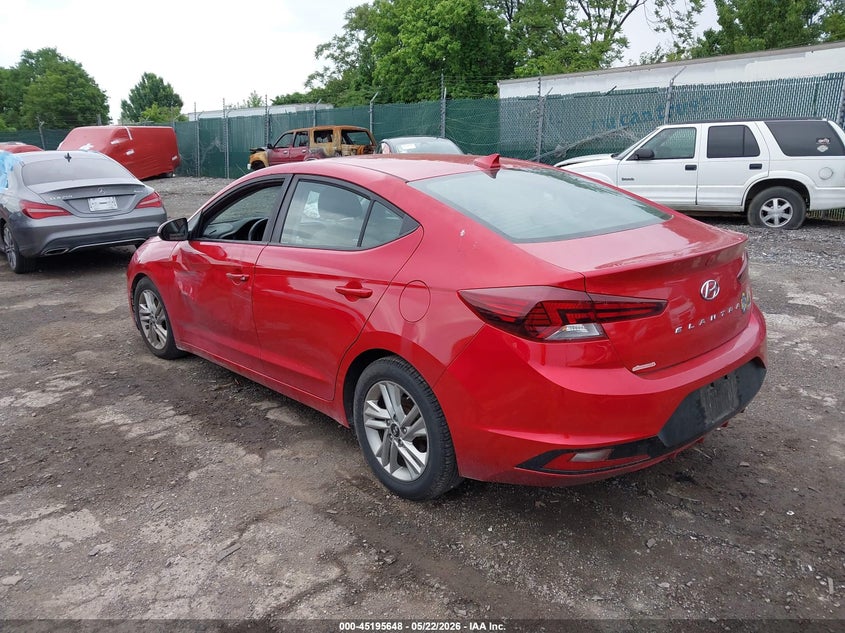 VIN 5NPD84LFXLH562819 2020 HYUNDAI ELANTRA SEL