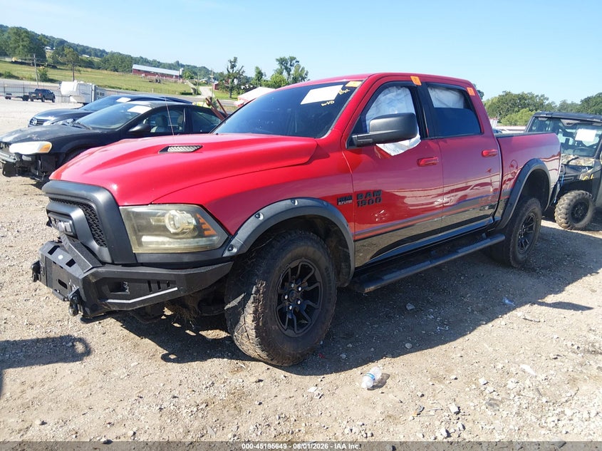 Vin: 1c6rr7yt4gs369616, lot: 45693377, ram 1500 rebel 20162